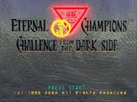 une photo d'Ã©cran de Eternal Champions - Challenge from the Dark Side sur Sega Mega-CD